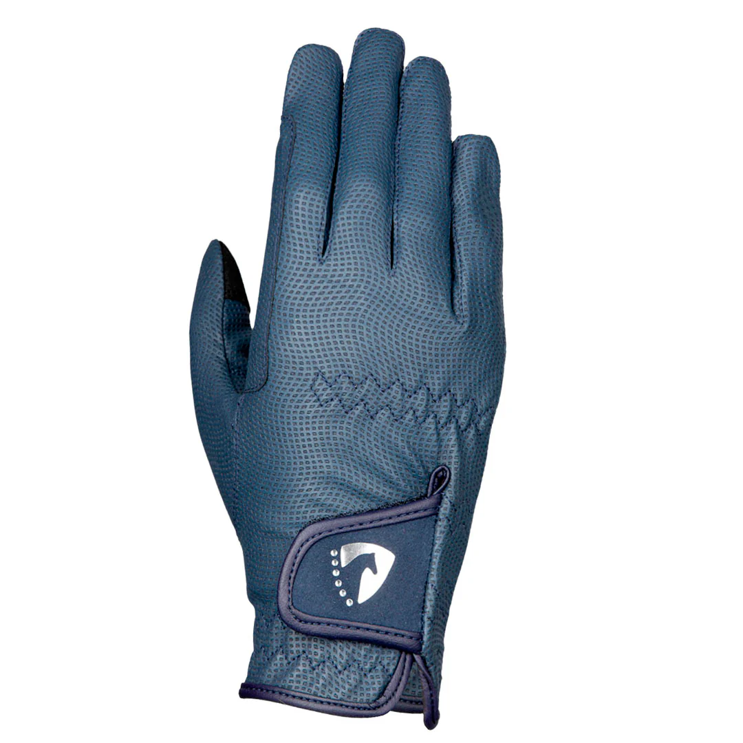Hy Equestrian Sparkle Ladies Riding Gloves - Image 2