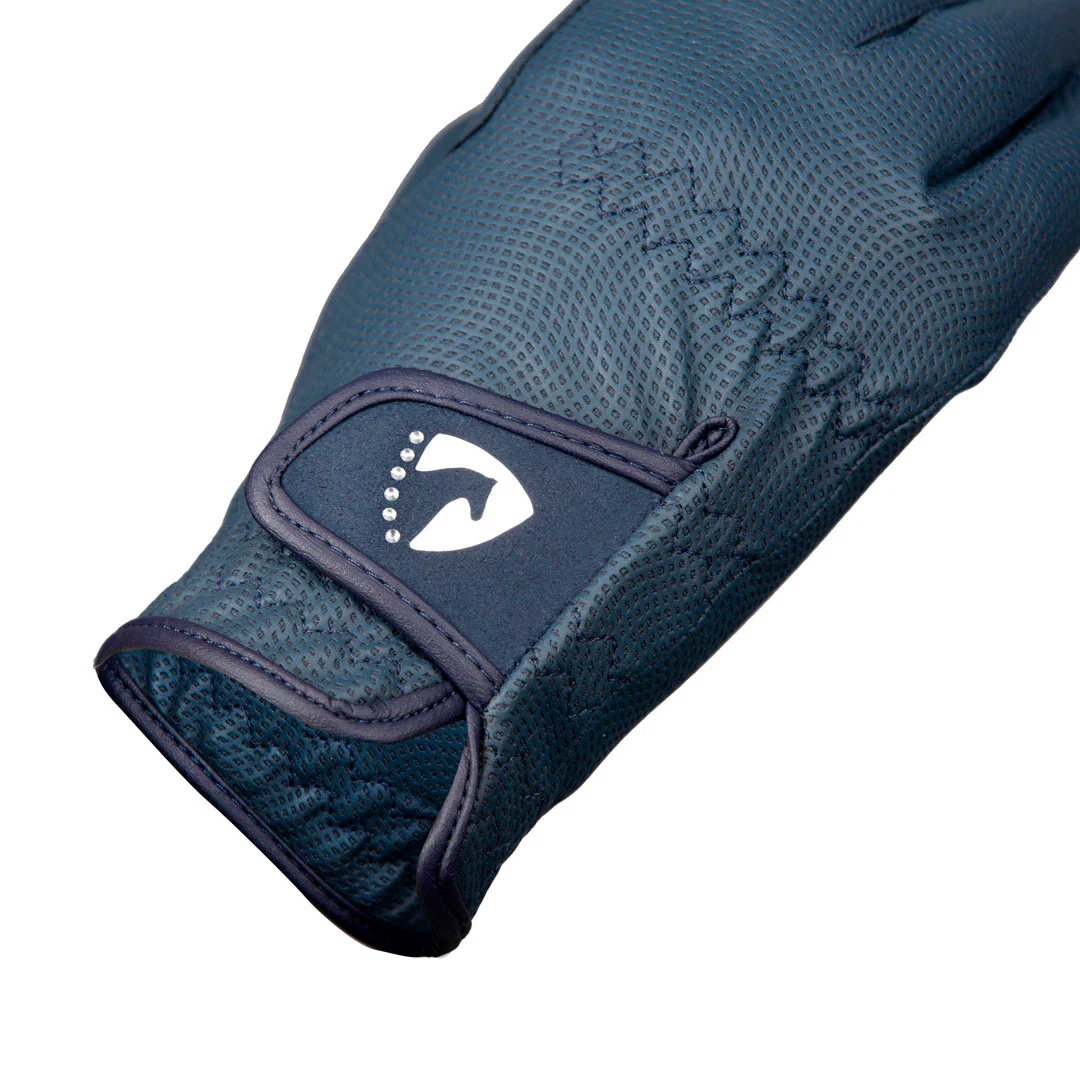 Hy Equestrian Sparkle Ladies Riding Gloves - Image 4