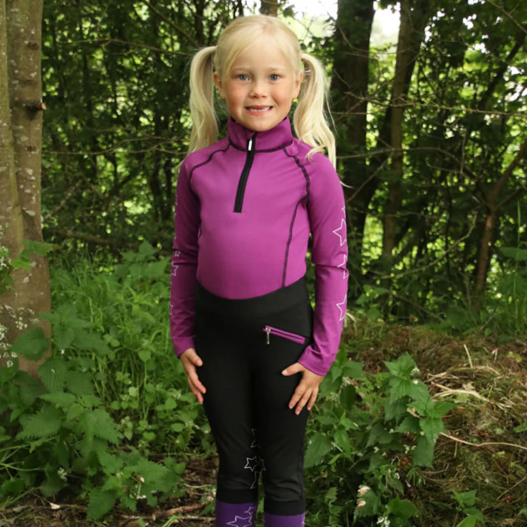 Hy Equestrian Stella Children's Base Layer - Image 4