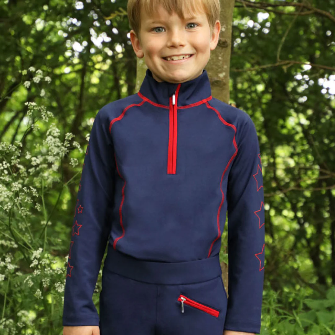 Hy Equestrian Stella Children's Base Layer - Image 6