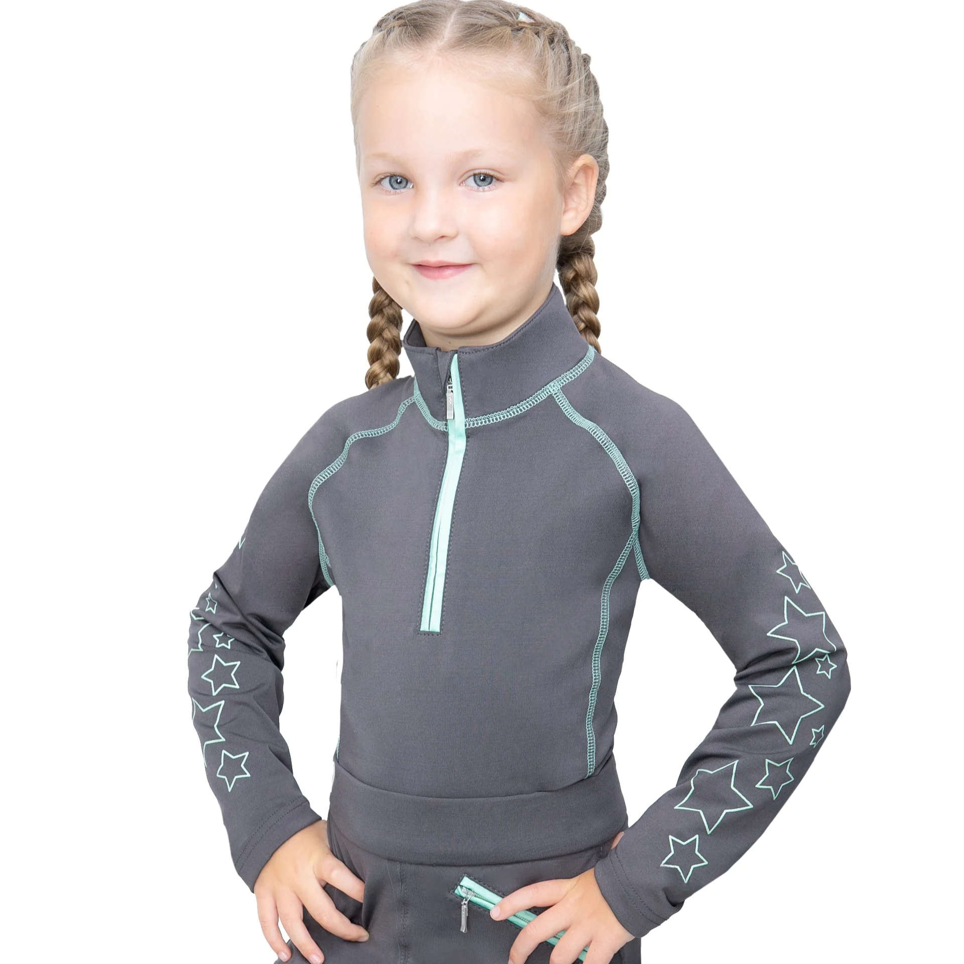 Hy Equestrian Stella Children's Base Layer - Image 7