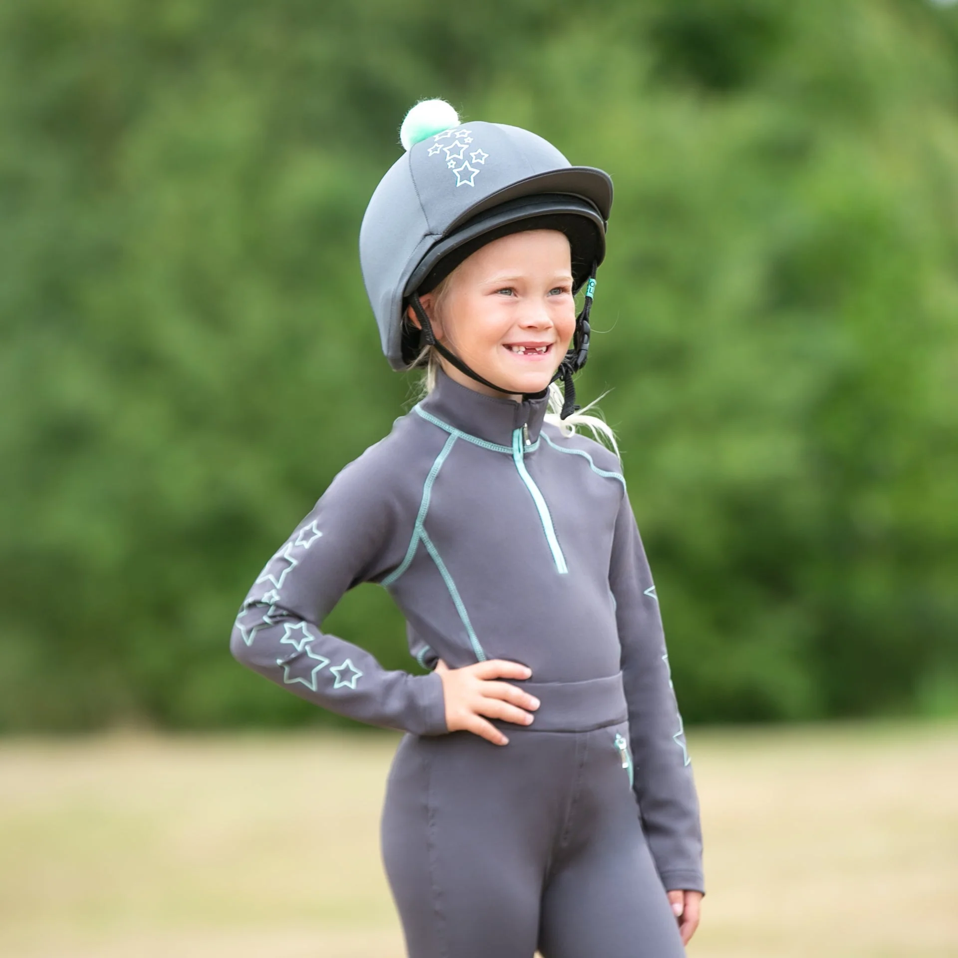 Hy Equestrian Stella Children's Base Layer - Image 8