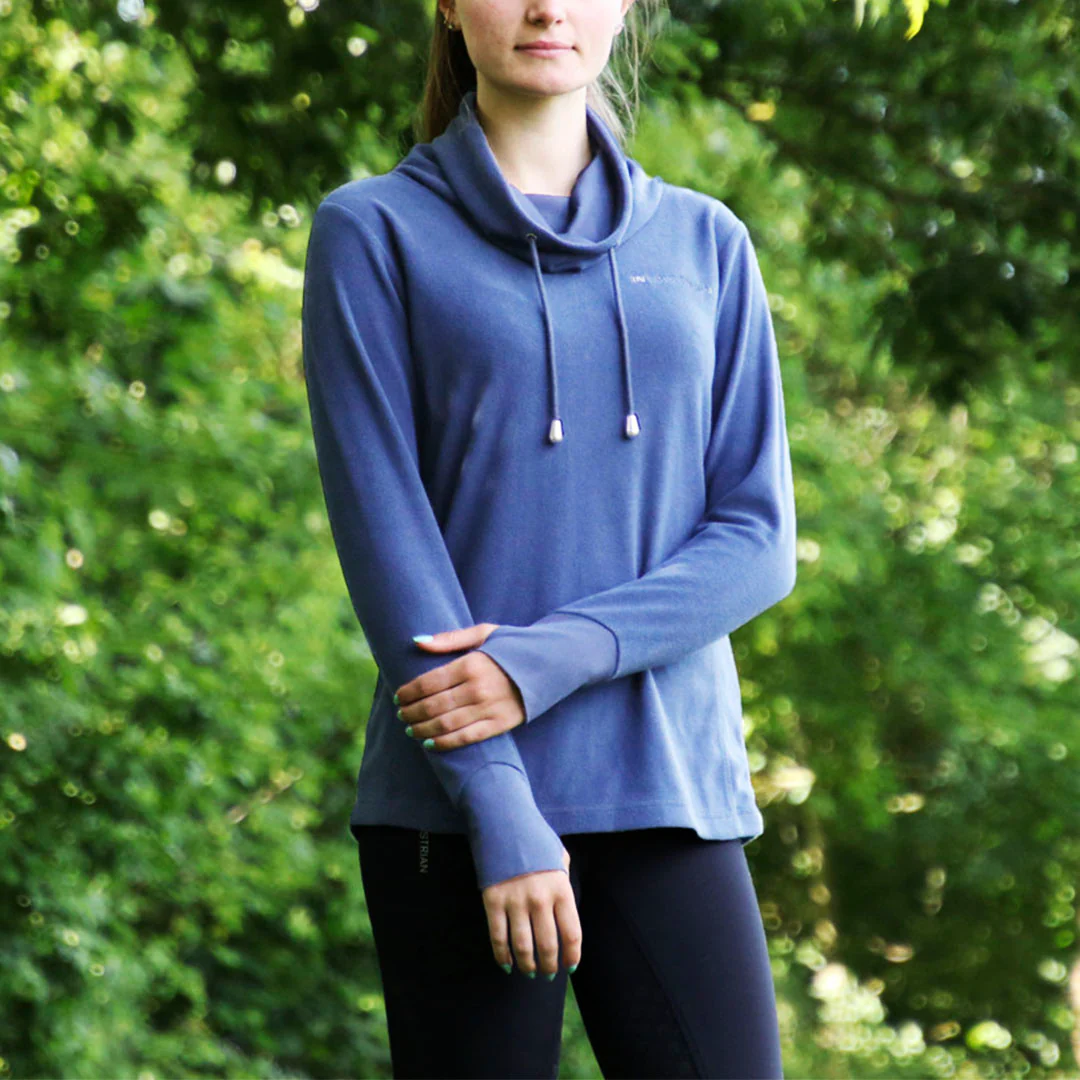 Hy Equestrian Synergy Ladies Cowl Neck Top - Image 3