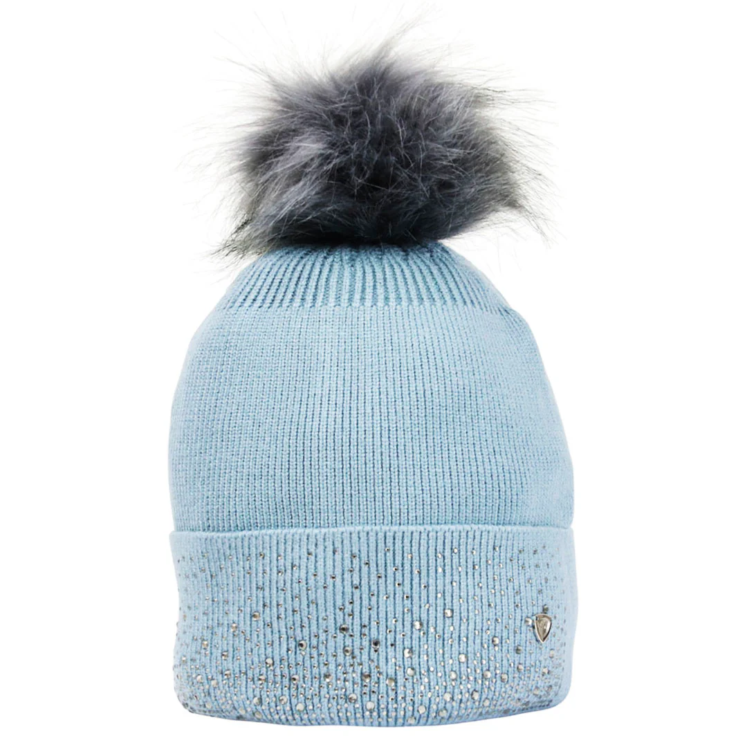 Hy Equestrian Synergy Diamante Bobble Hat - Image 5