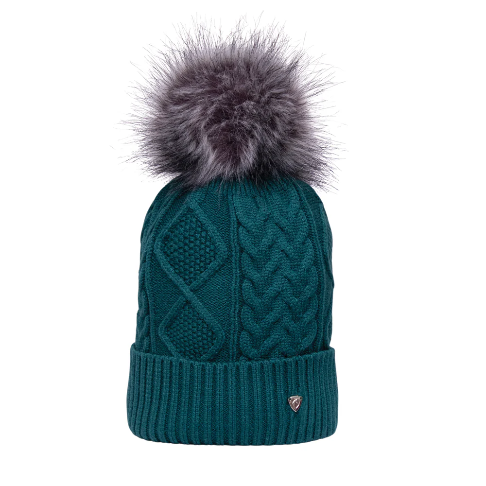 Hy Equestrian Vanoise Knitted Bobble Hat - Image 2