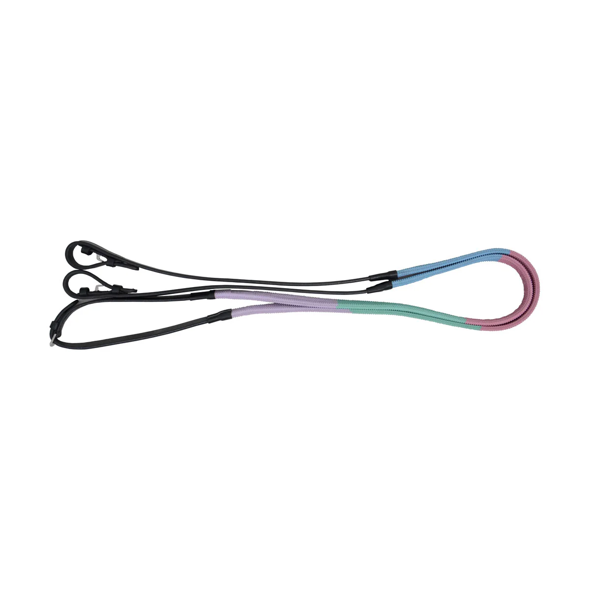 HY Rubber Covered Training Reins