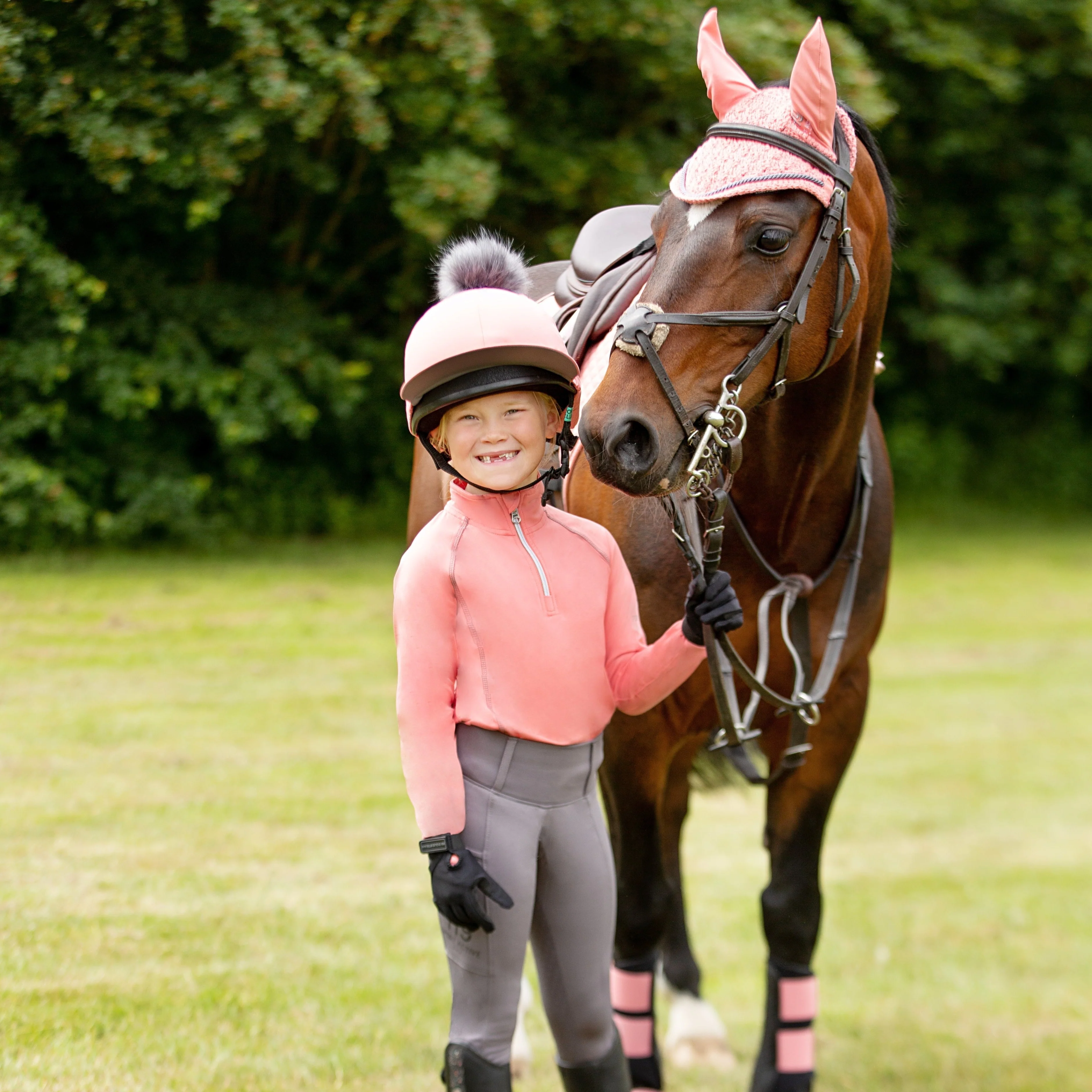 Hy Sport Active Young Rider Riding Tights - Image 7
