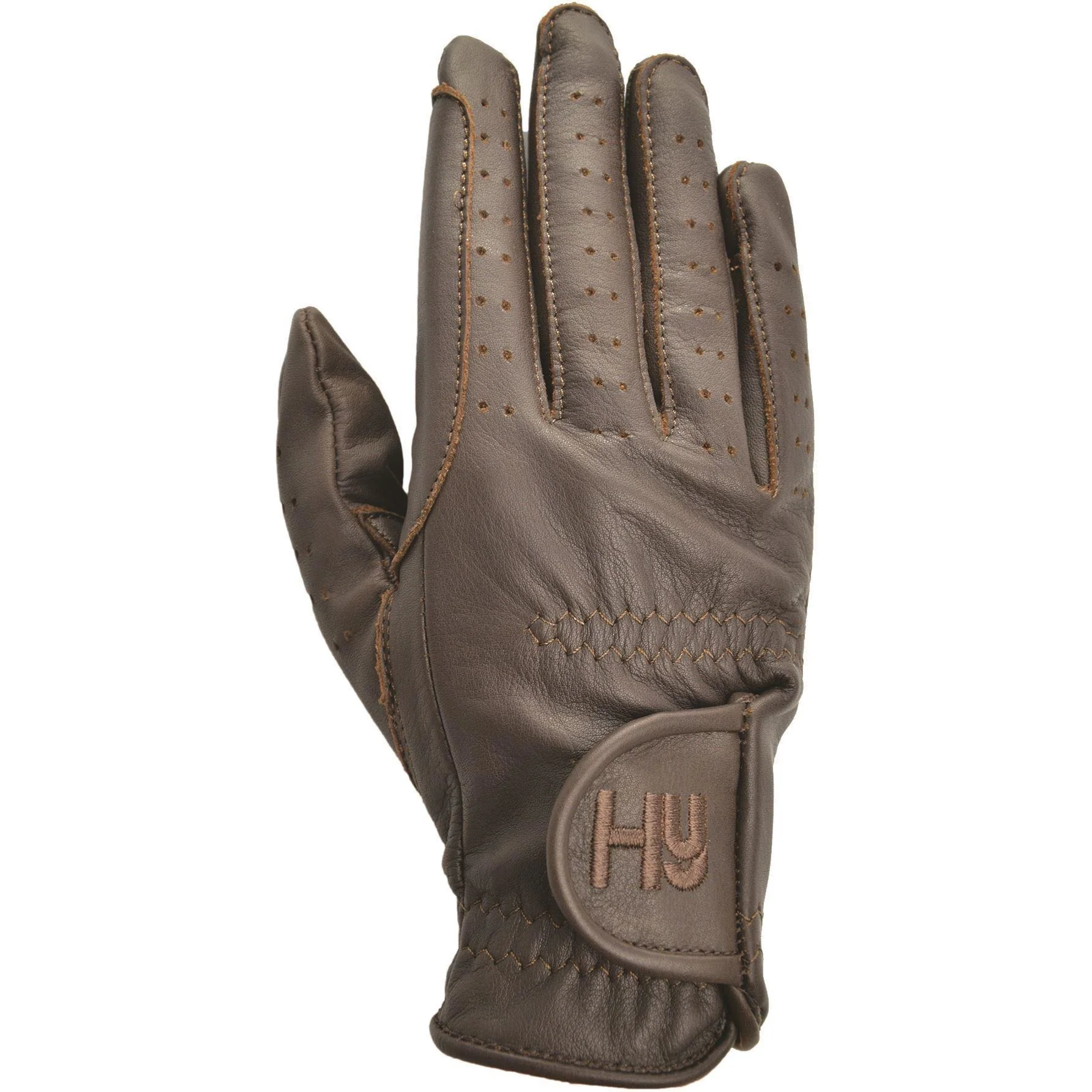 Hy5 Children's Leather Riding Gloves - Image 3
