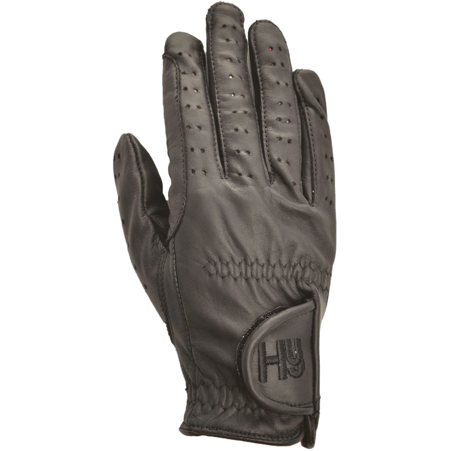 Hy5 Children's Leather Riding Gloves - Image 4