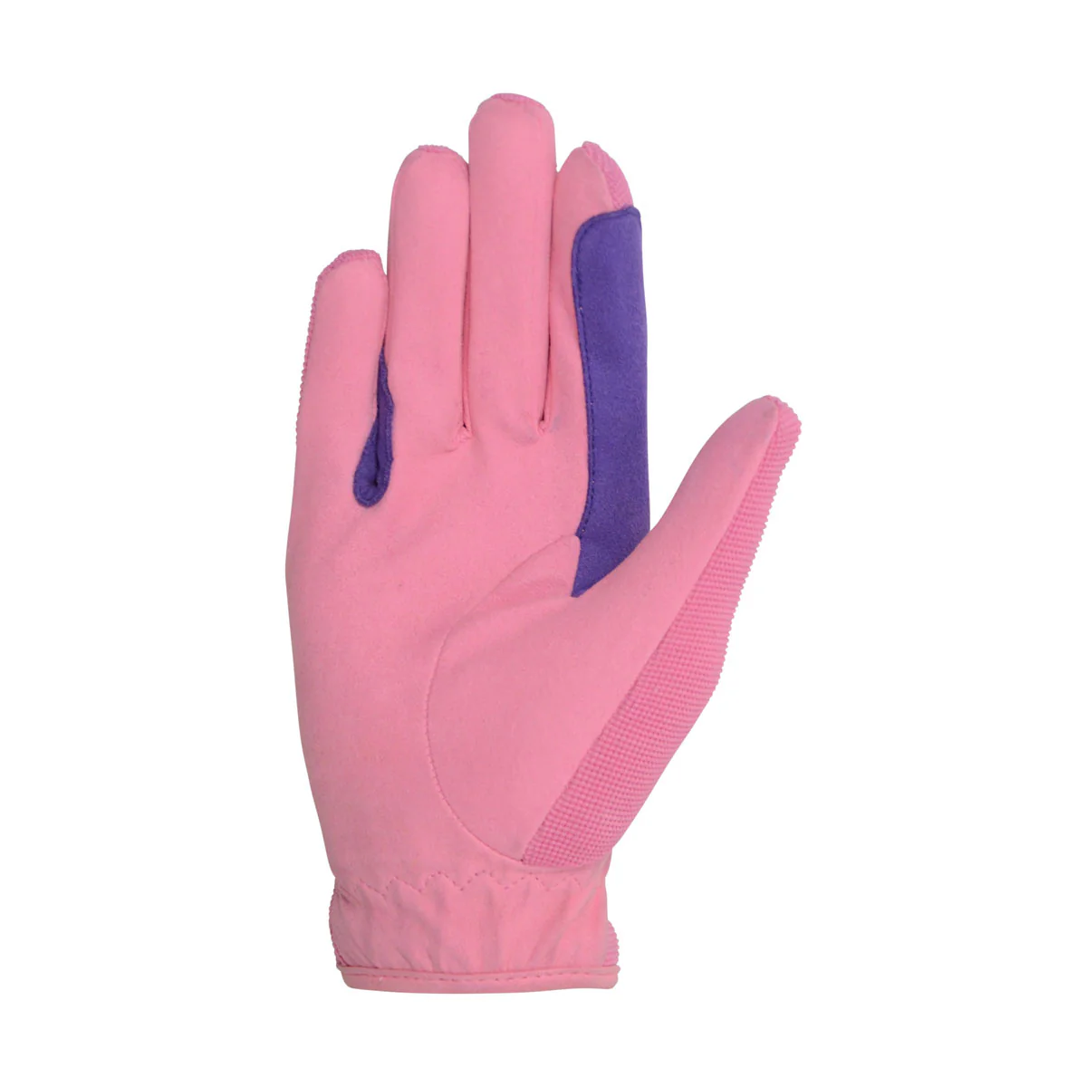 Hy5 Children's Two Tone Riding Gloves - Image 2