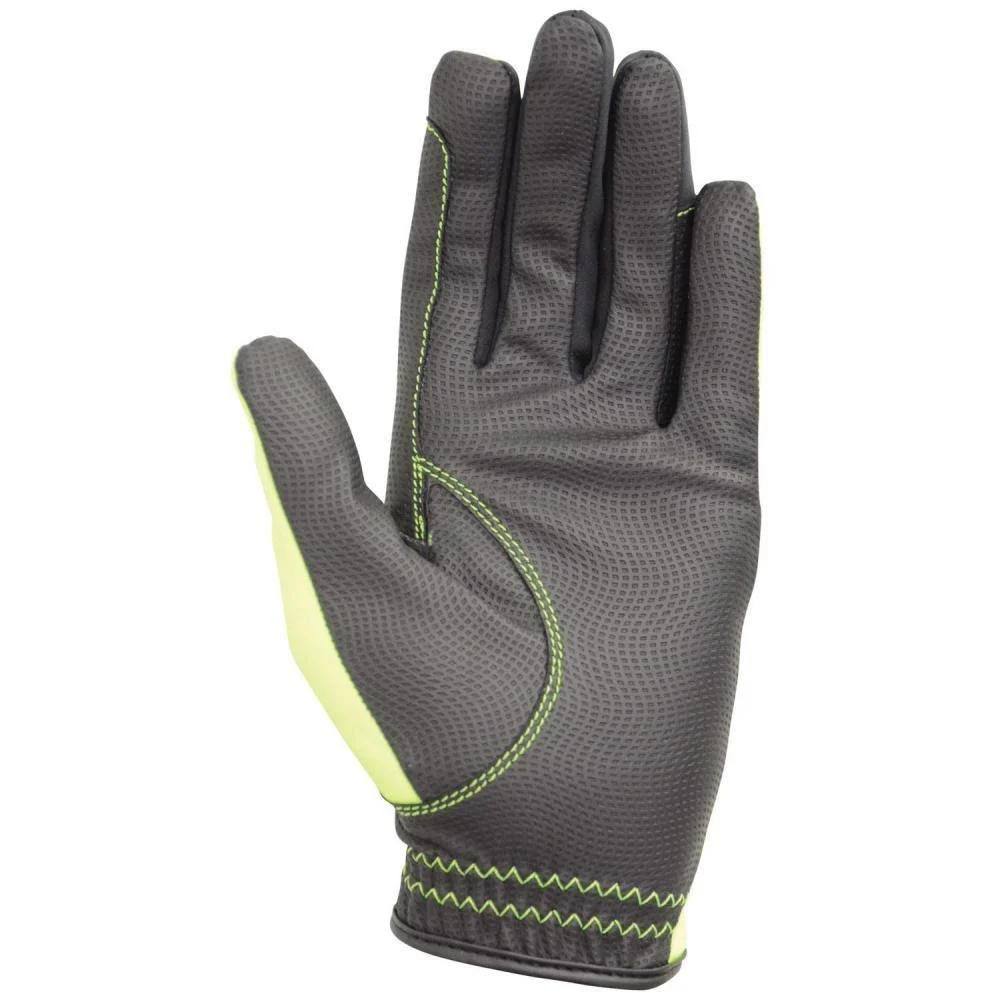 Hy5 Extreme Reflective Softshell Gloves - Adult - Yellow - Image 2