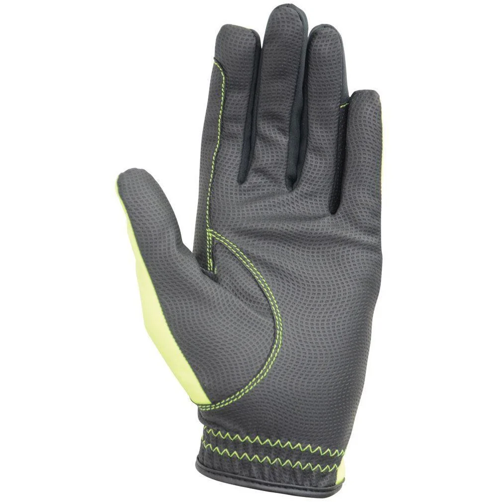 Hy5 Extreme Childs Reflective Yellow Softshell Gloves - Image 3