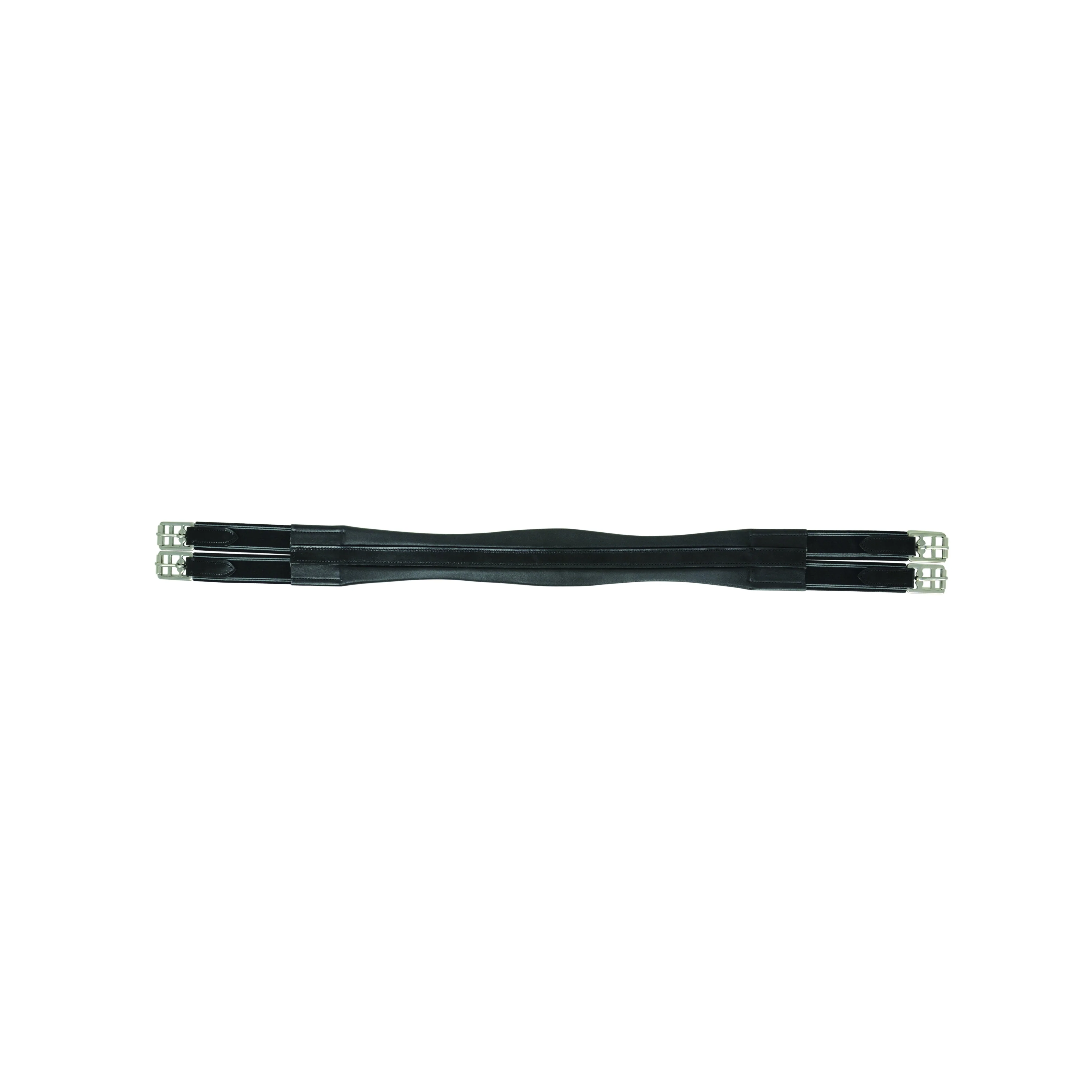 HyCOMFORT Leather Padded Atherstone Girth - Elasticated Both Ends - Image 2