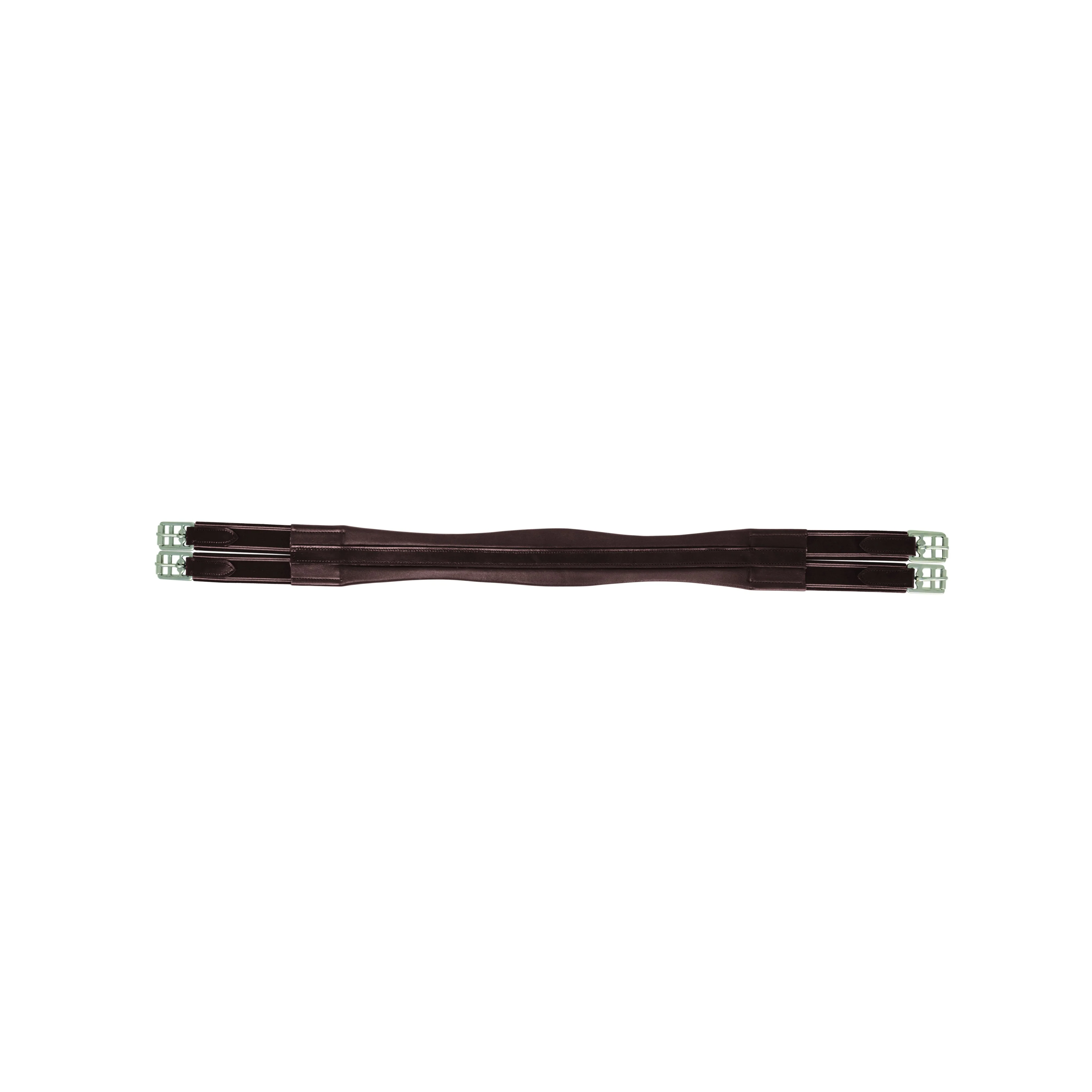 HyCOMFORT Leather Padded Atherstone Girth - Elasticated Both Ends - Image 3