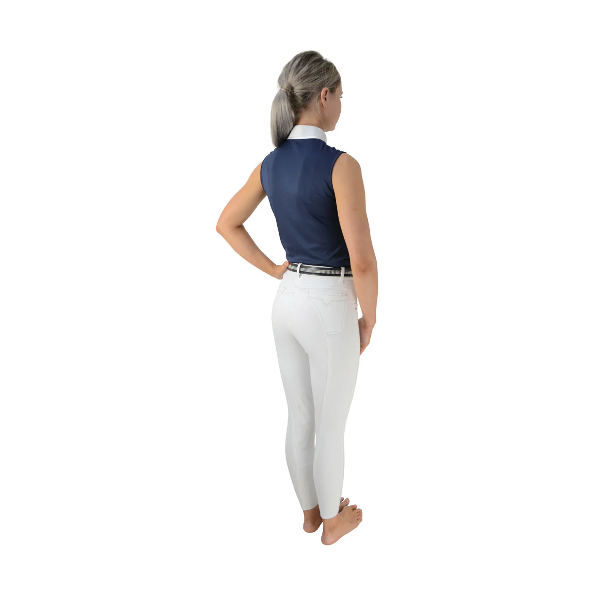 HyFASHION Sophia Sleeveless Ladies Show Shirt - Image 3