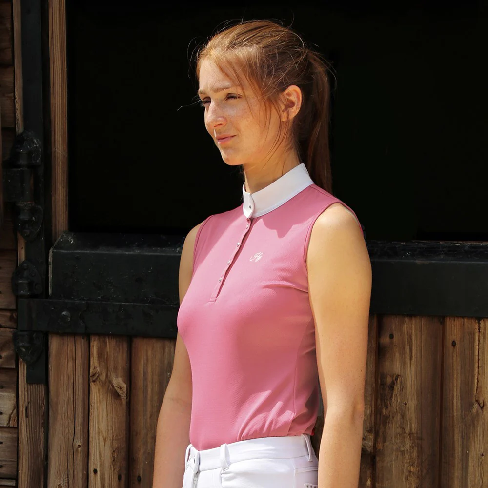 HyFASHION Sophia Sleeveless Ladies Show Shirt - Image 9