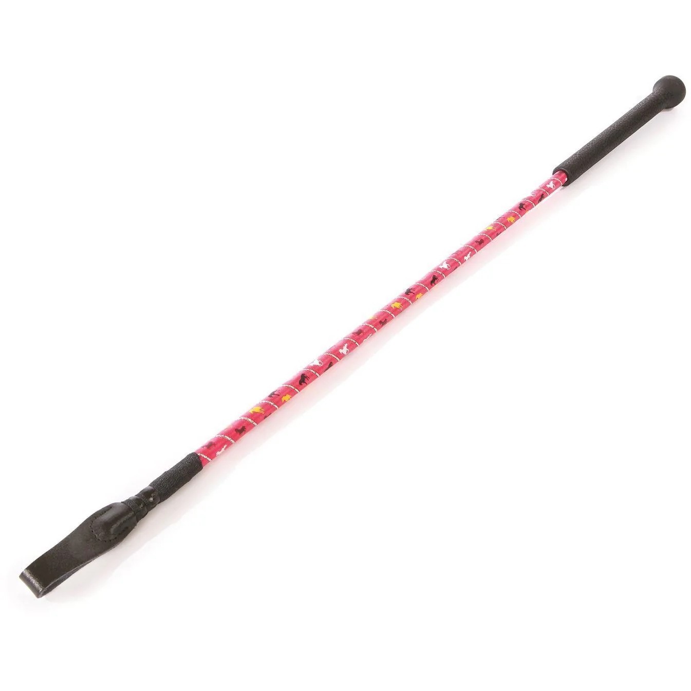 HySCHOOL Silver Riding Whip 26" - Image 3