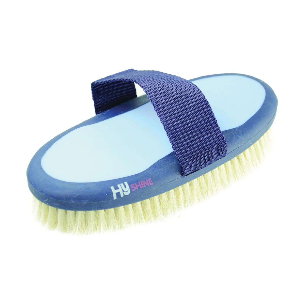 HySHINE Pro Groom Goat Hair Body Brush - Image 2