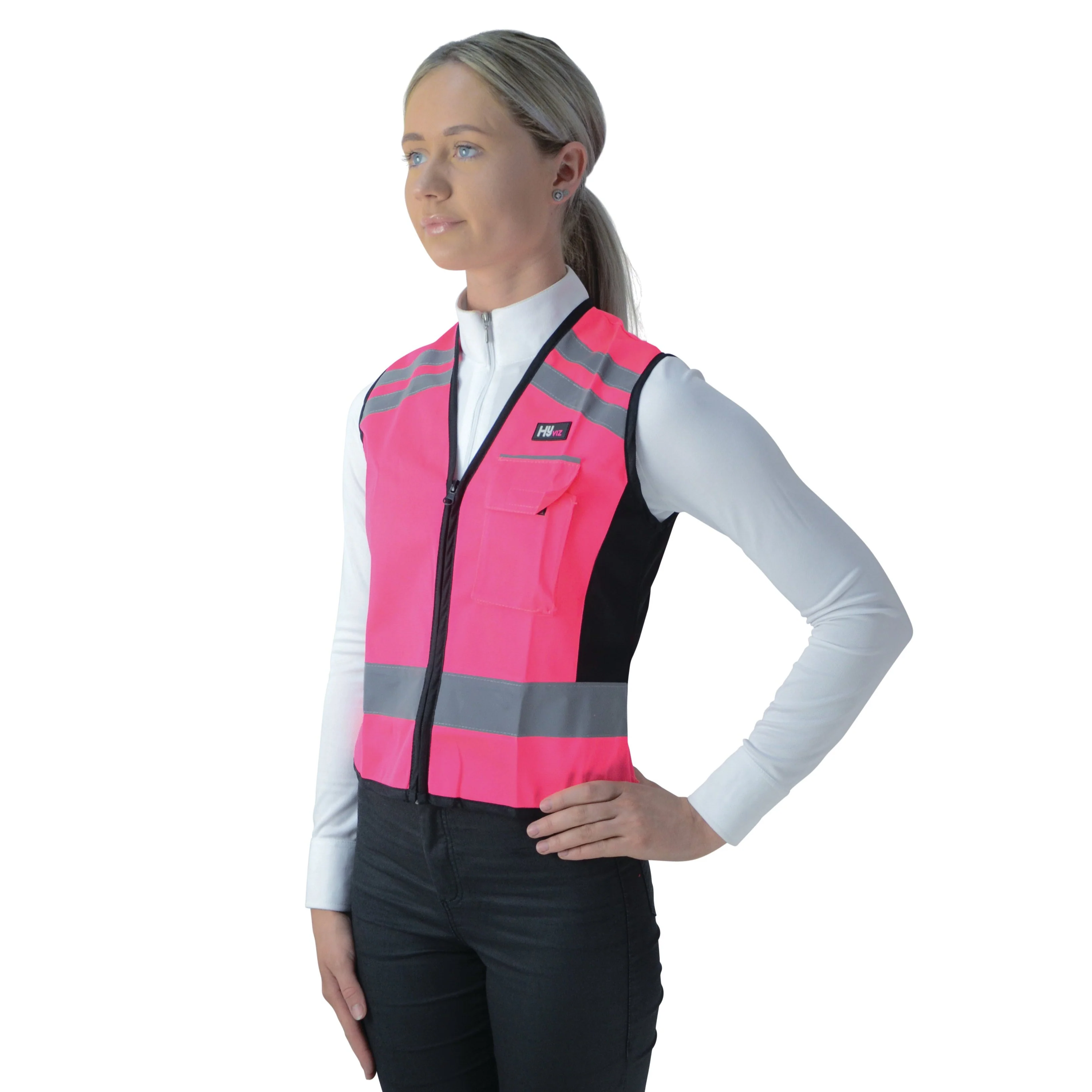 HyVIZ Waistcoat - Please Pass Wide & Slow - Image 3