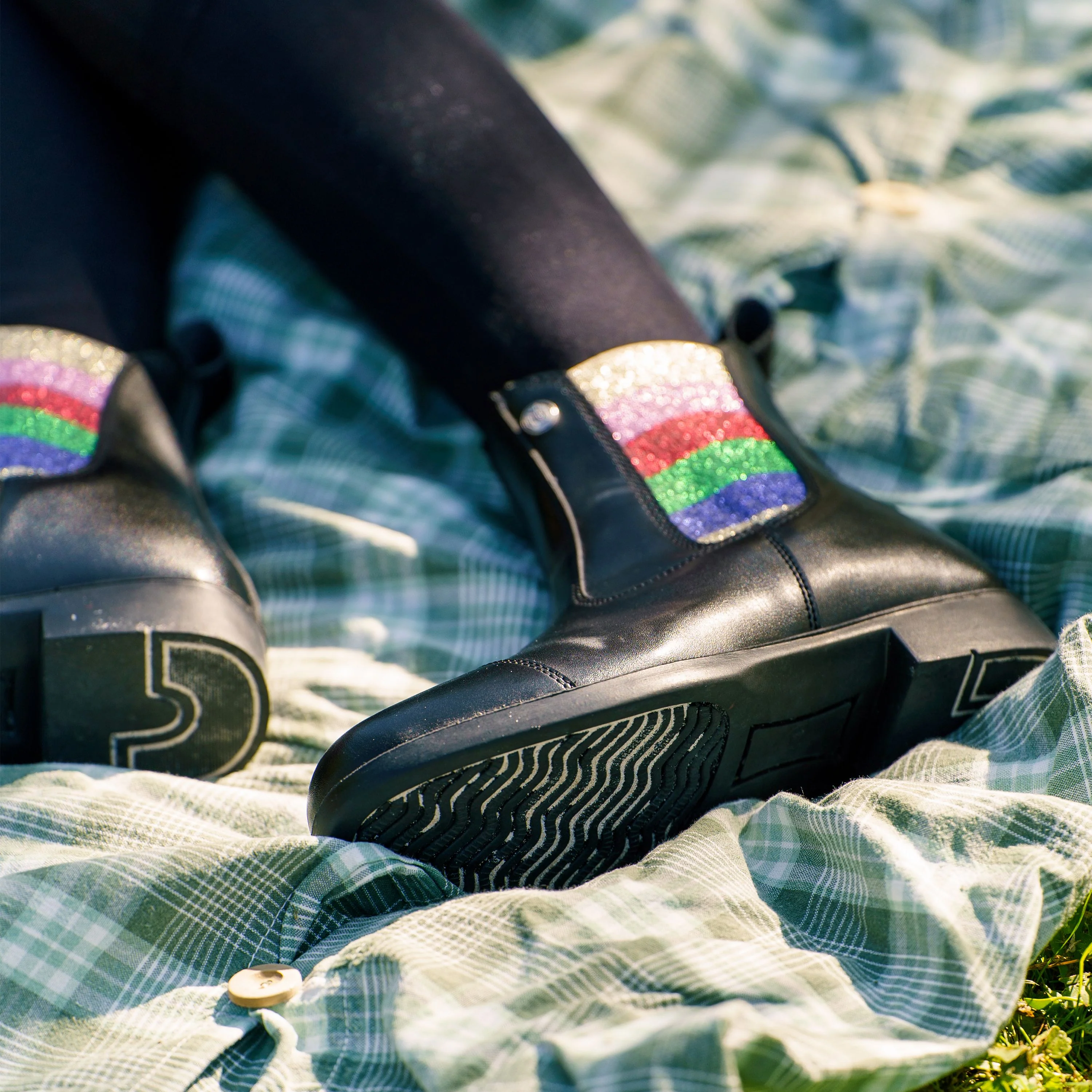 Imperial Riding Children's Rainbow Jodhpur Boots - Image 2