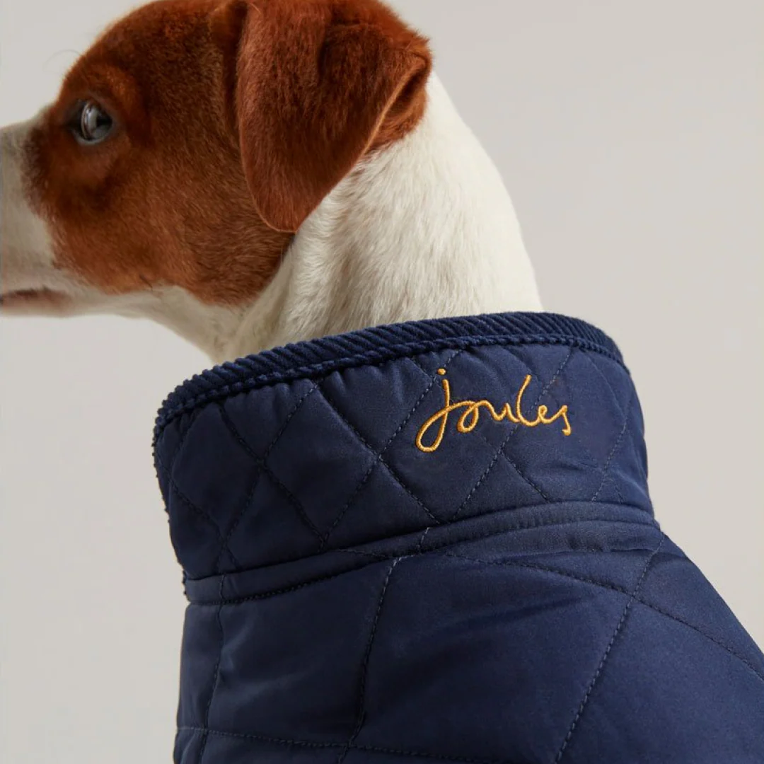 Joules Quilted Dog Coat - Image 2