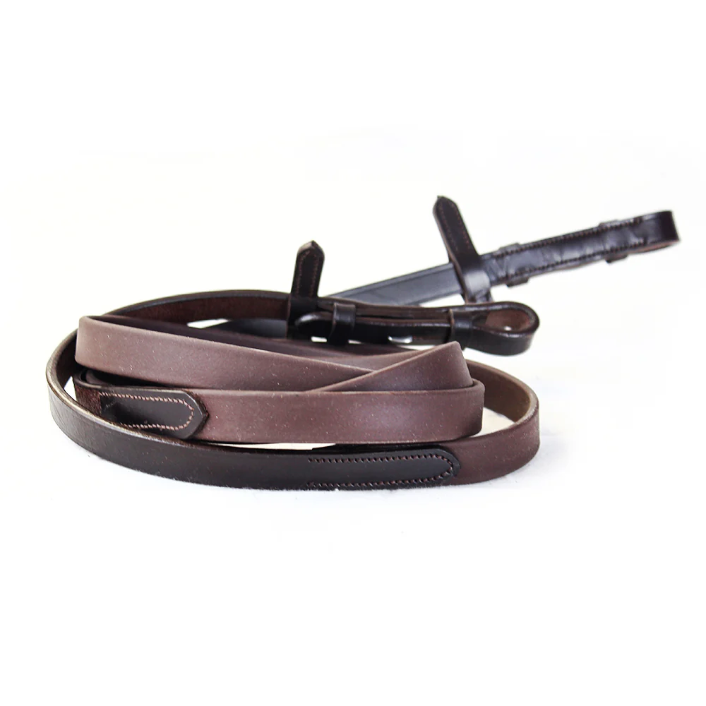 KM Elite Biothane Leather Reins - Image 2