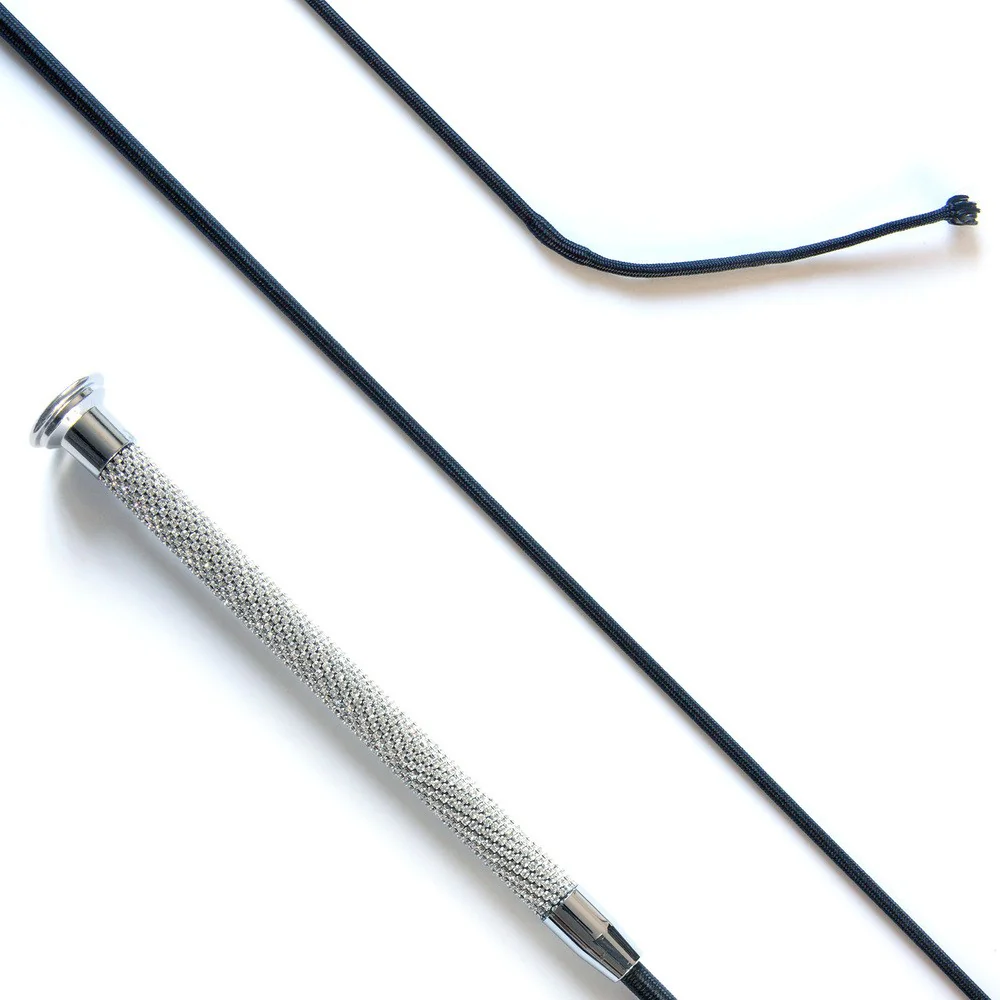 KM Elite Dressage Whip with Crystal Grip - Image 2