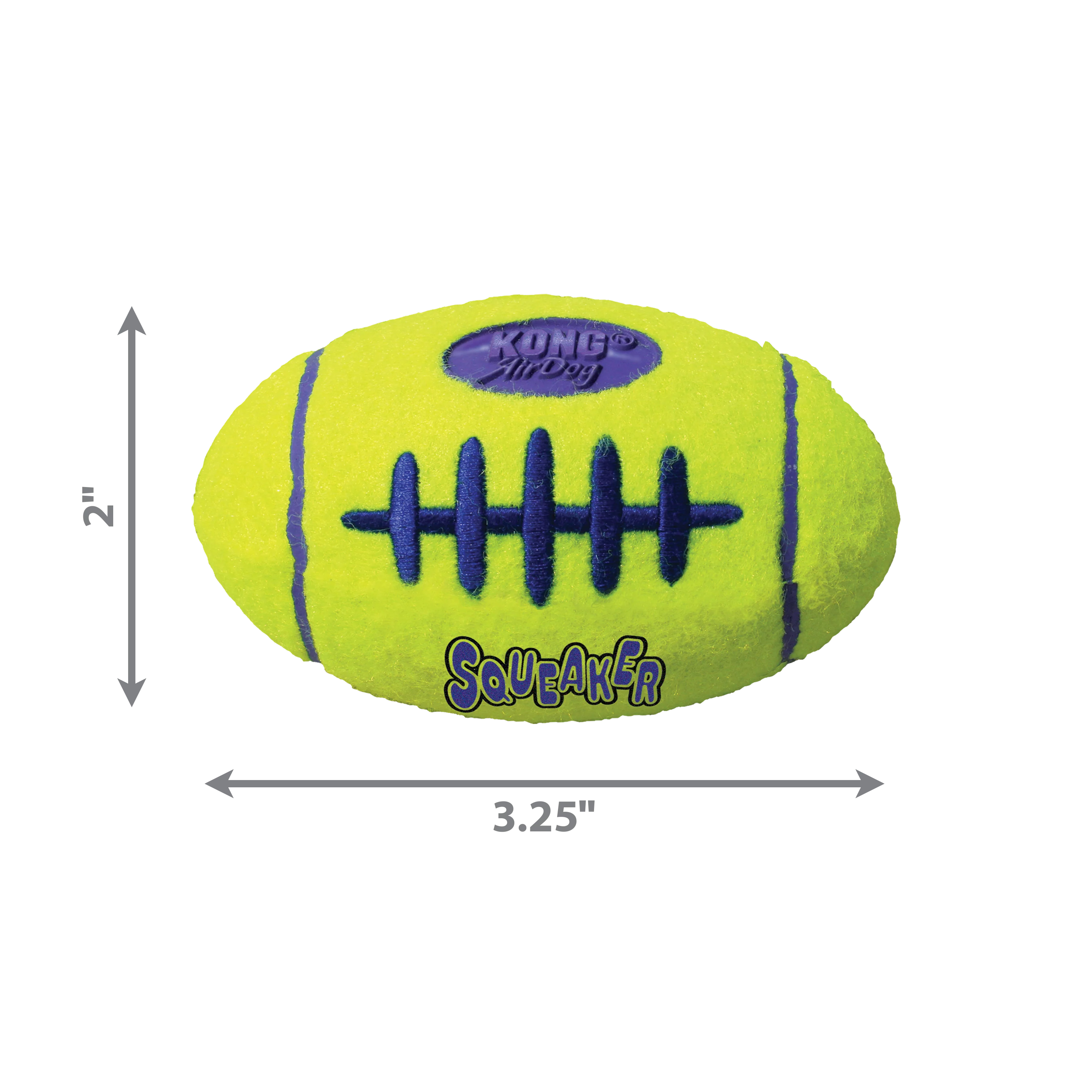 KONG AirDog Squeaker Football - Image 3
