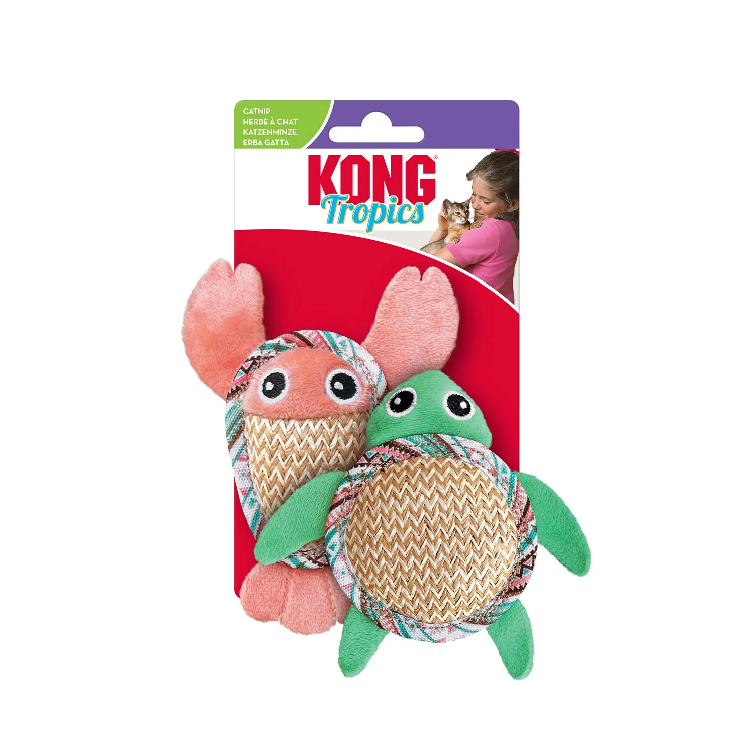 KONG Cat Tropics Pals