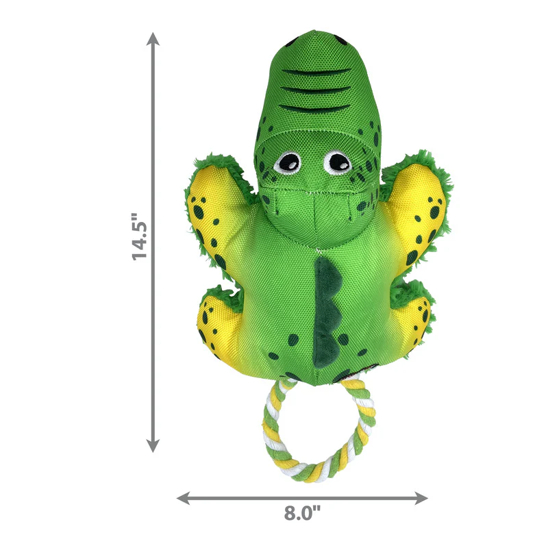KONG Cozie Tuggz Alligator - Image 2