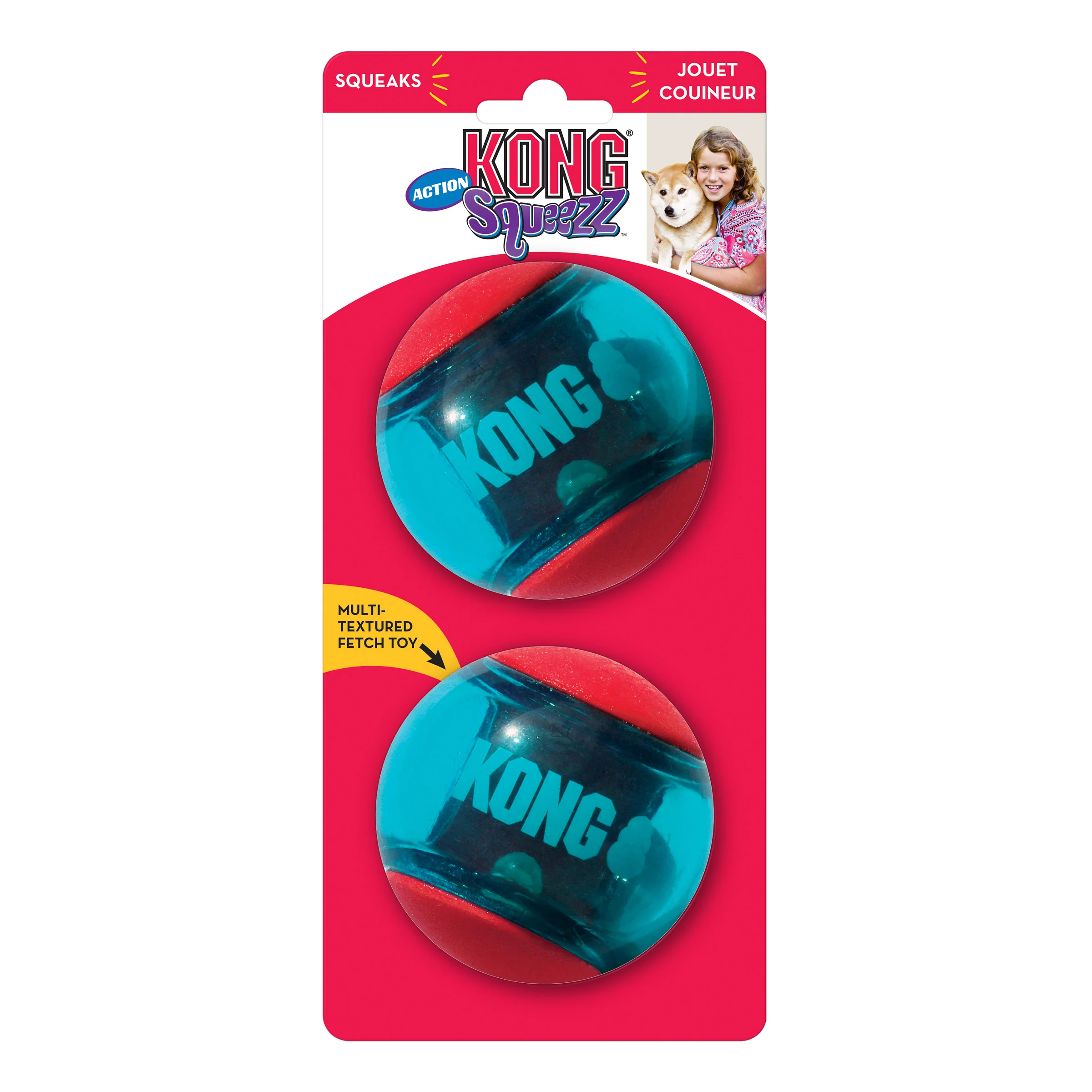 KONG Squeezz Action Ball - Image 8