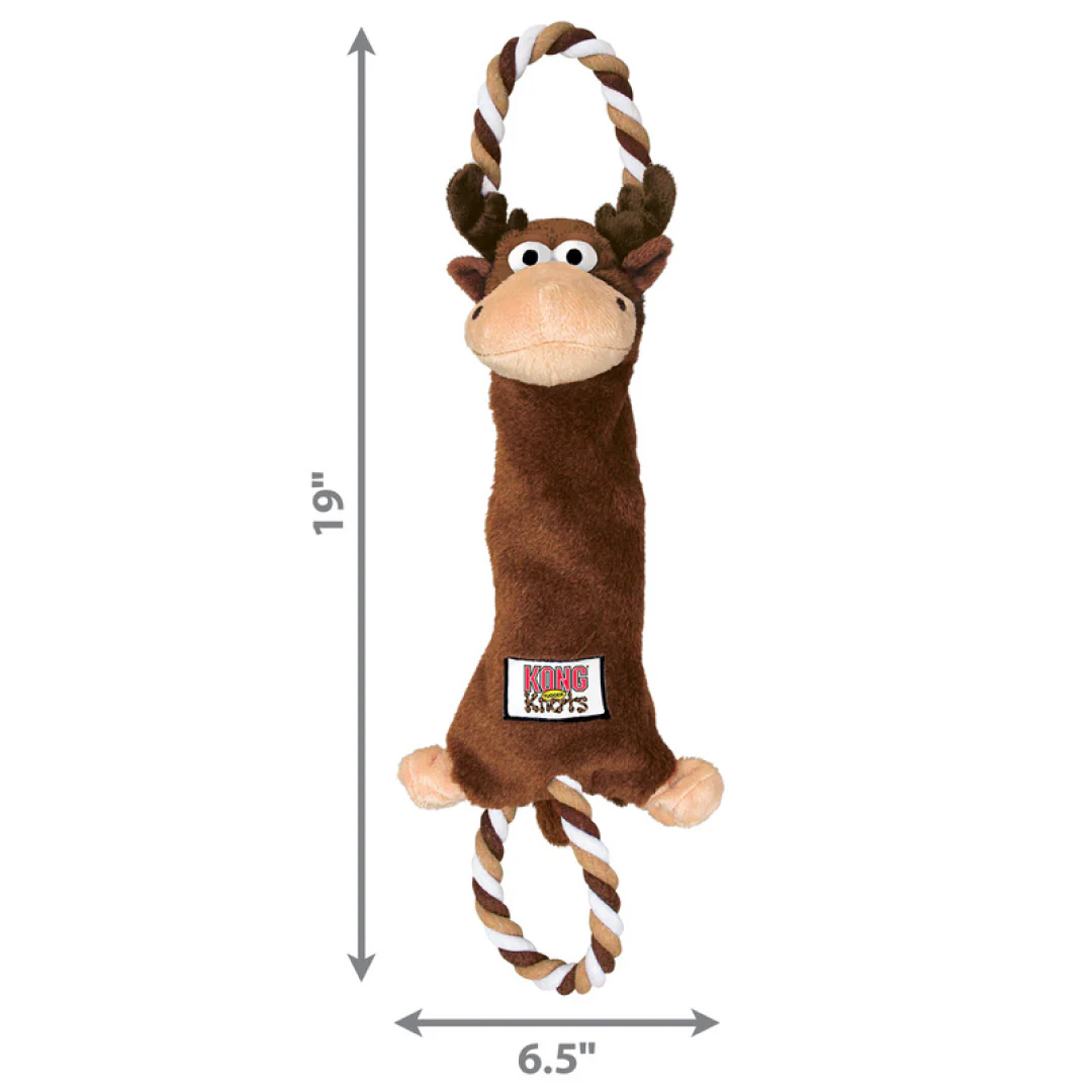 KONG Tugger Knots Moose - Image 3