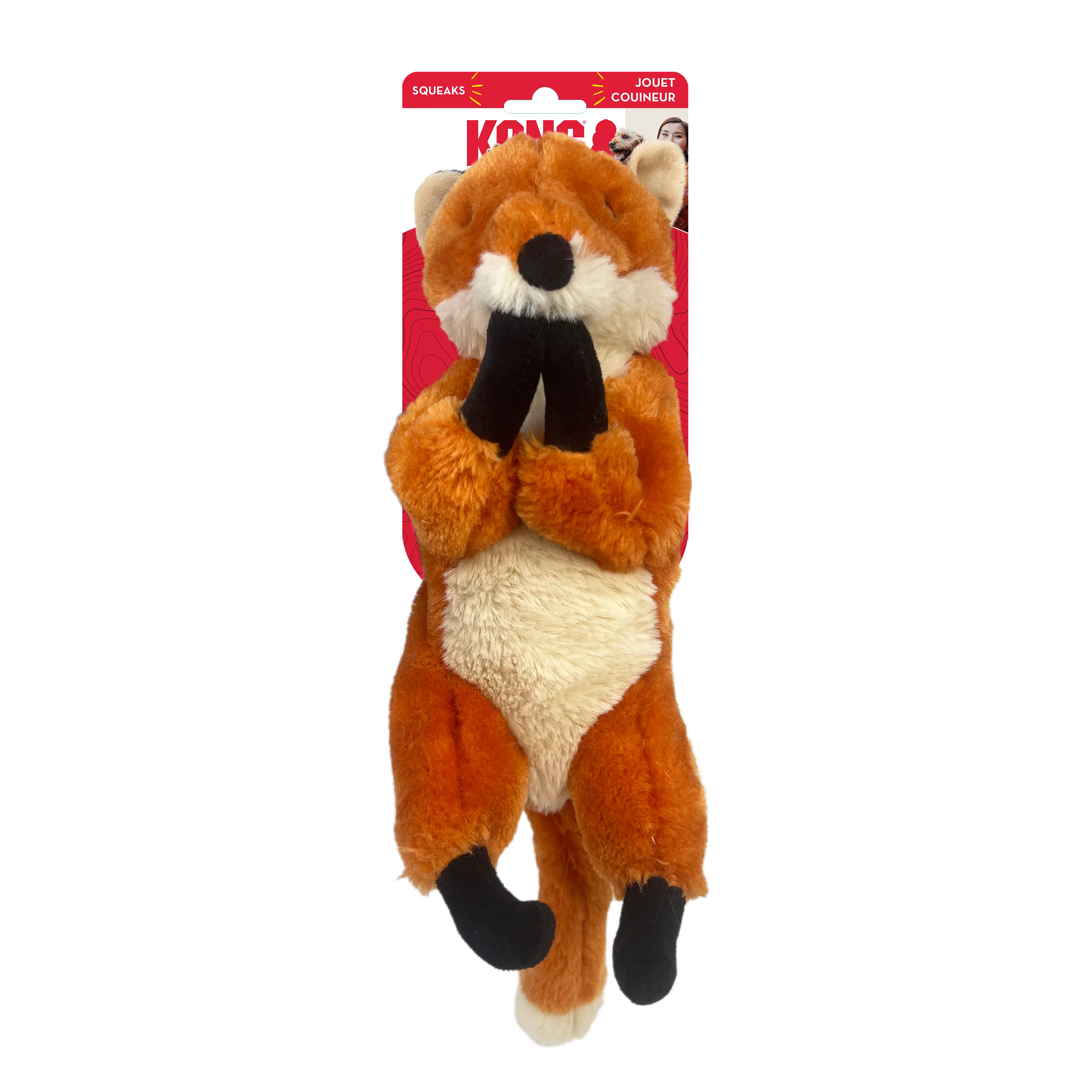 KONG Wild Low Stuff Fox