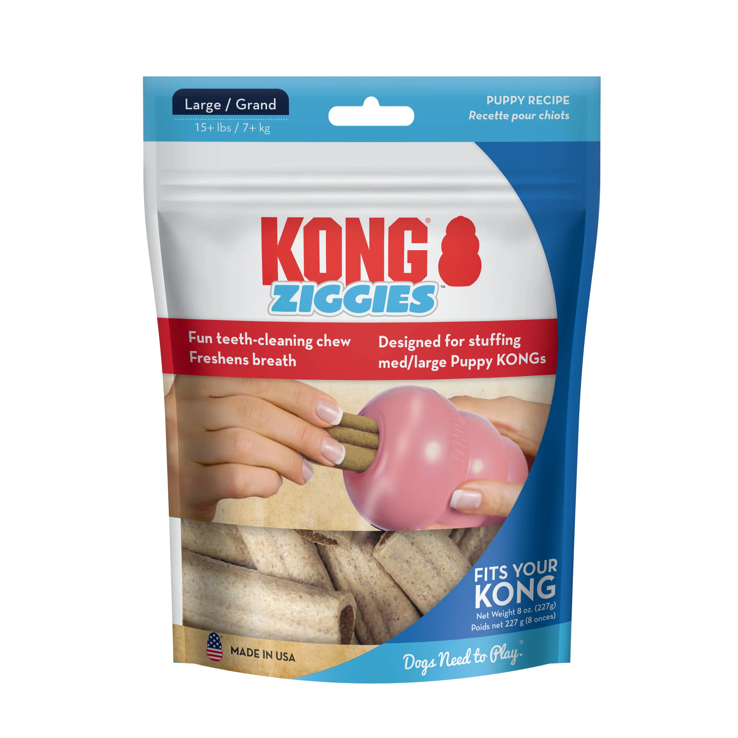 KONG Ziggies Enhanced Chews Puppy - Image 6