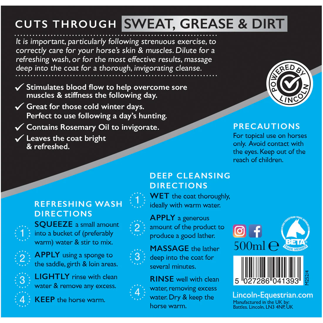Lincoln Liniment Shampoo - Image 3