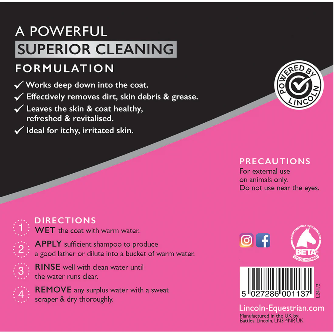 Lincoln Medicated Shampoo - Image 2