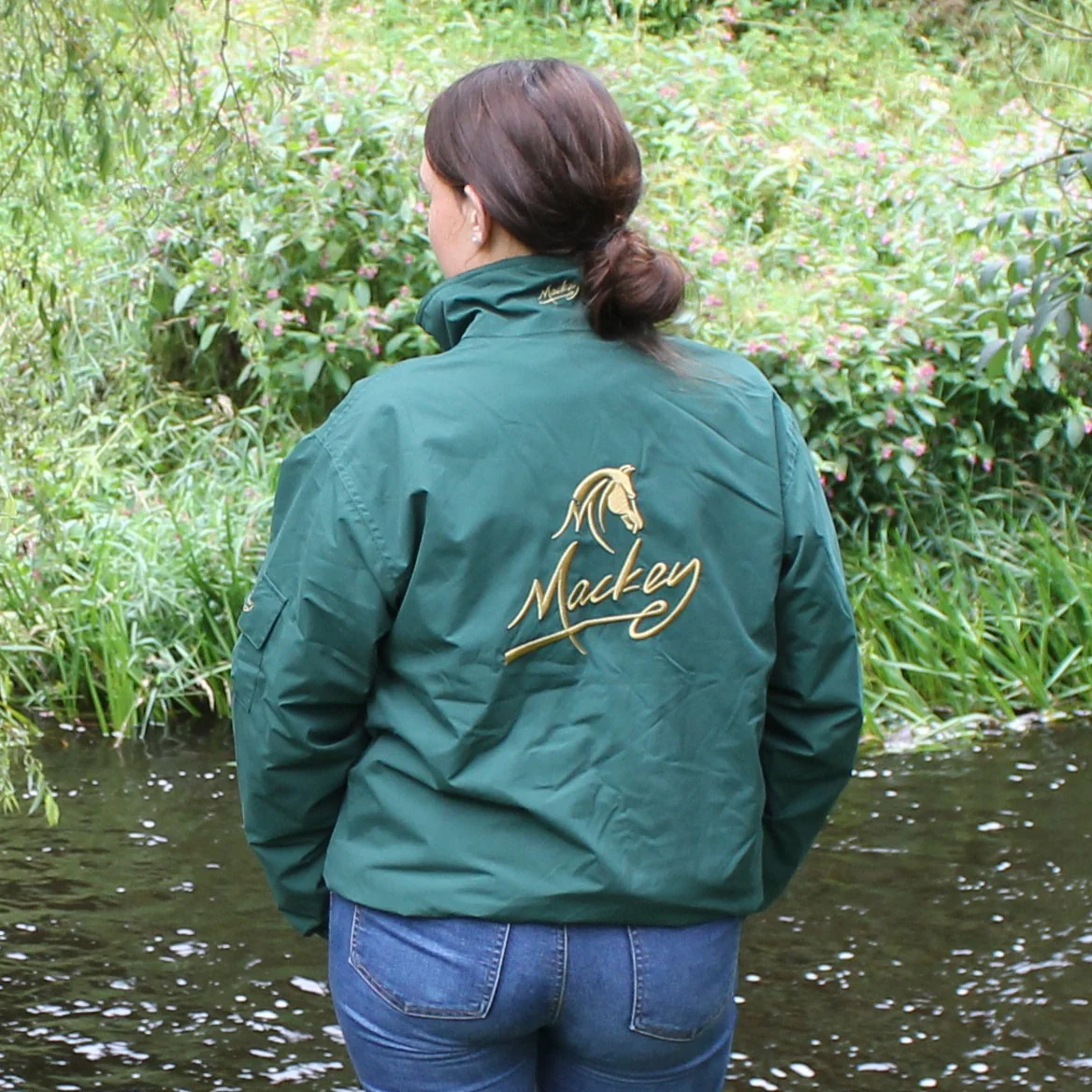 Mackey Childrens Blouson Jacket with Logo - Image 3