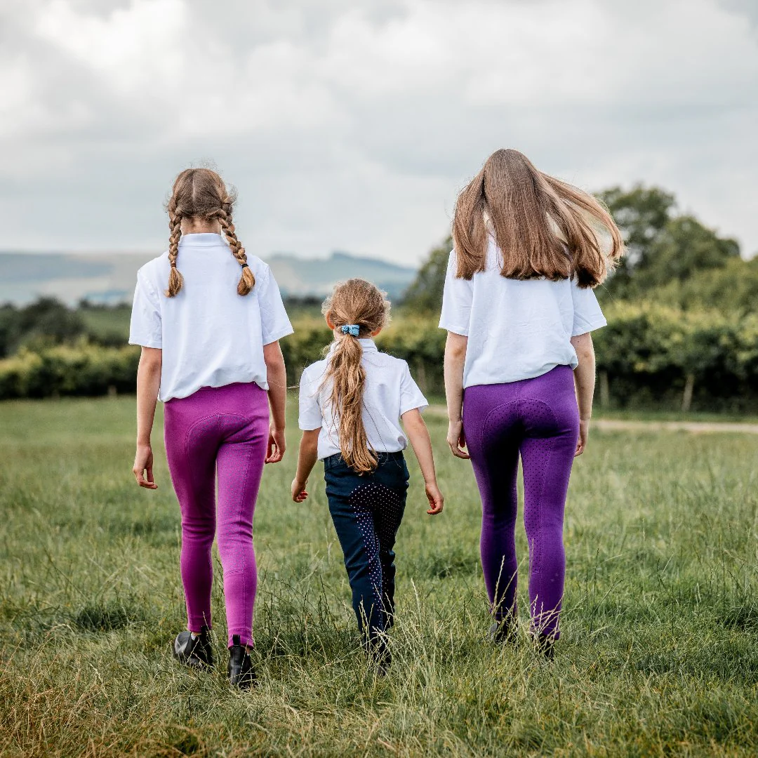 Mackey Equisential Junior Spotty Jodhpurs - Image 6