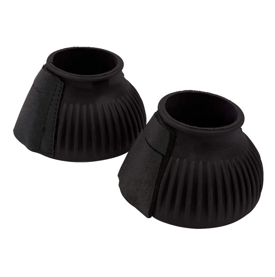 Mackey Ribbed Bell Boots With Touch Tape