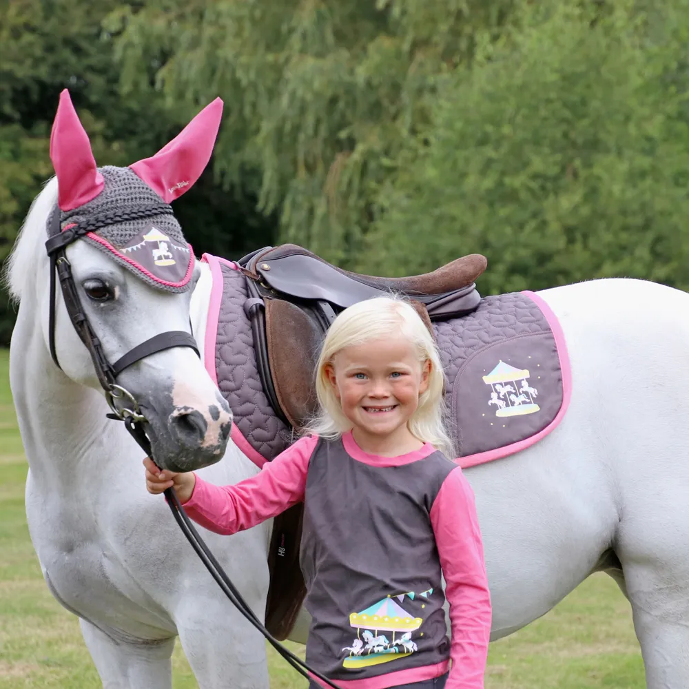 Merry Go Round Long Sleeve T-Shirt by Little Rider - Image 2