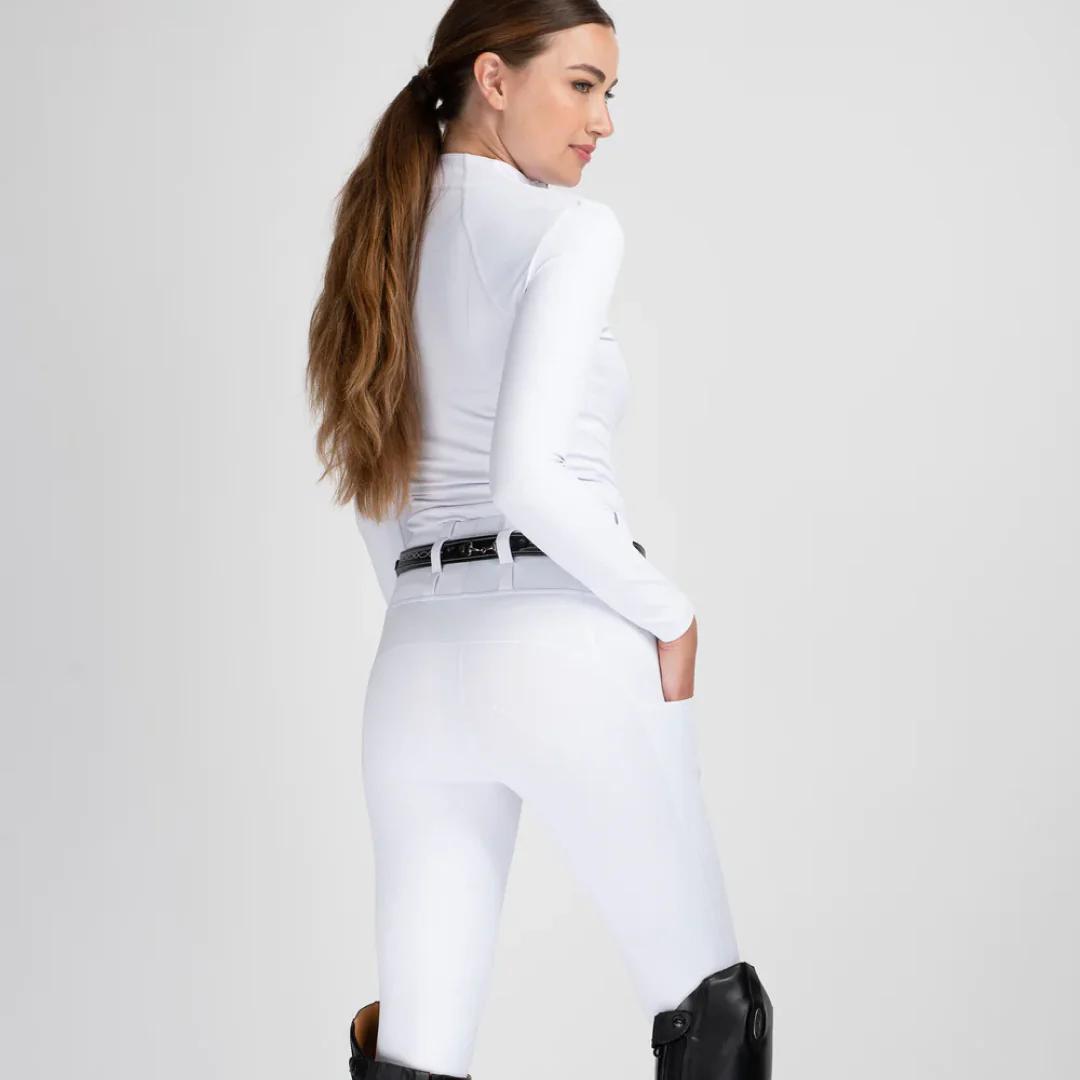 Mochara  Full Seat Pull On Breeches - Image 6