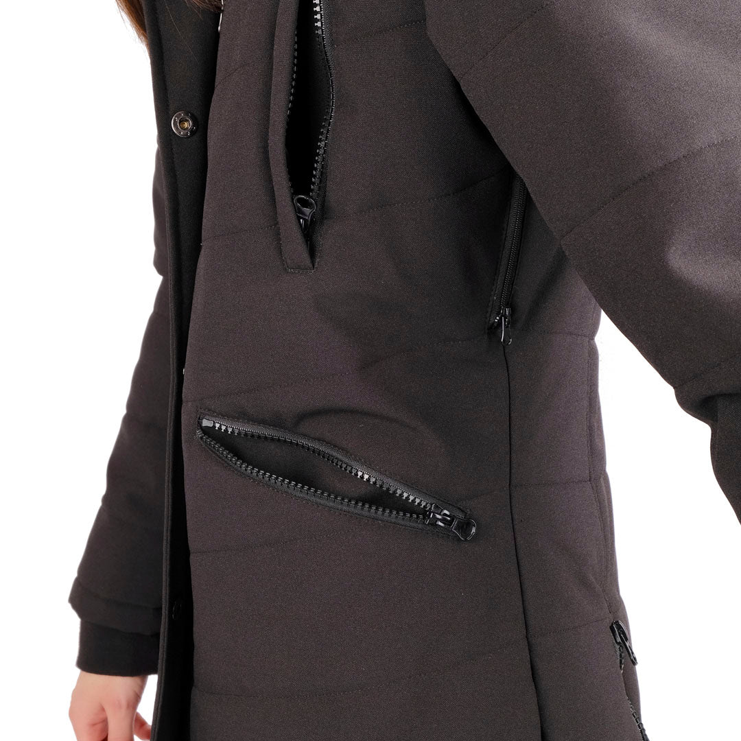 Montar Dicte Extra Long Waterproof Ladies Jacket - Image 5