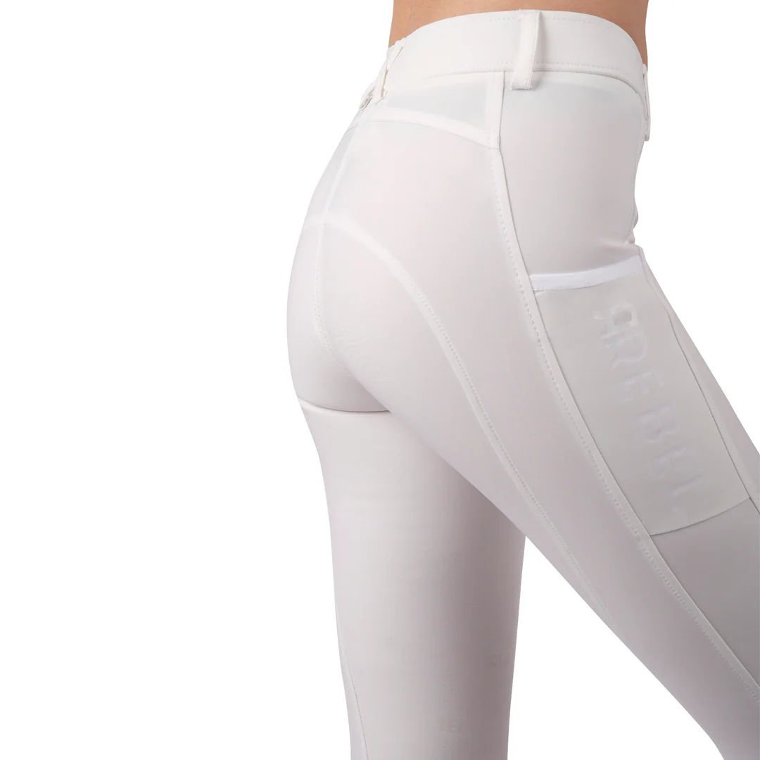 Montar Rebel Echo Knee Grip Riding Breeches - Image 4