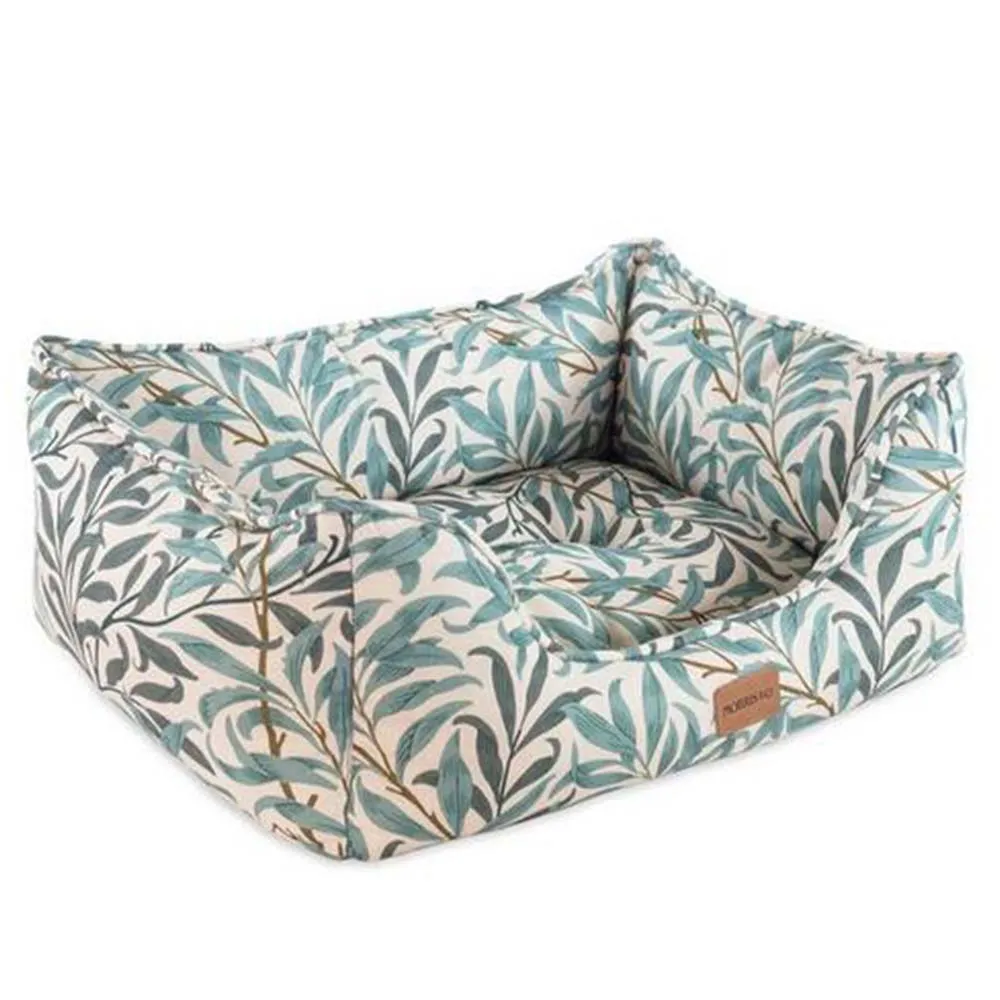 Morris & Co Willow Boughs Print Square Bed - Image 2