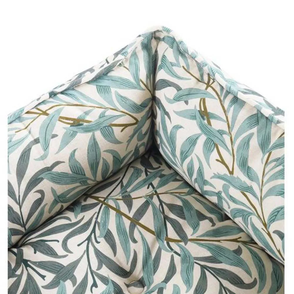Morris & Co Willow Boughs Print Square Bed - Image 3