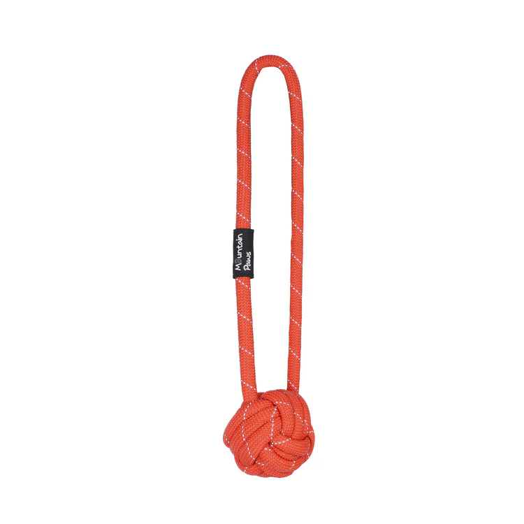 Mountain Paws Ball Chew Rope Dog Toy