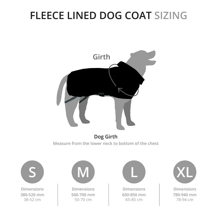 Mountain Paws Fleece Lined Dog Raincoat - Image 11