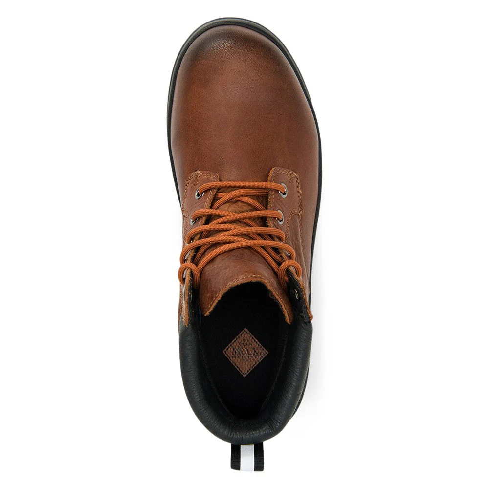 Muck Boots Men Chore Farm Leather Boots - Image 5