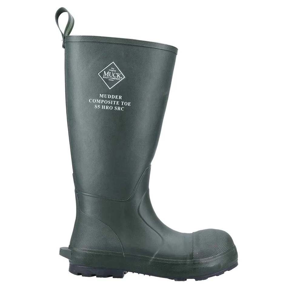 Muck Boots Men Mudder Tall Safety Wellington S5 - Image 9