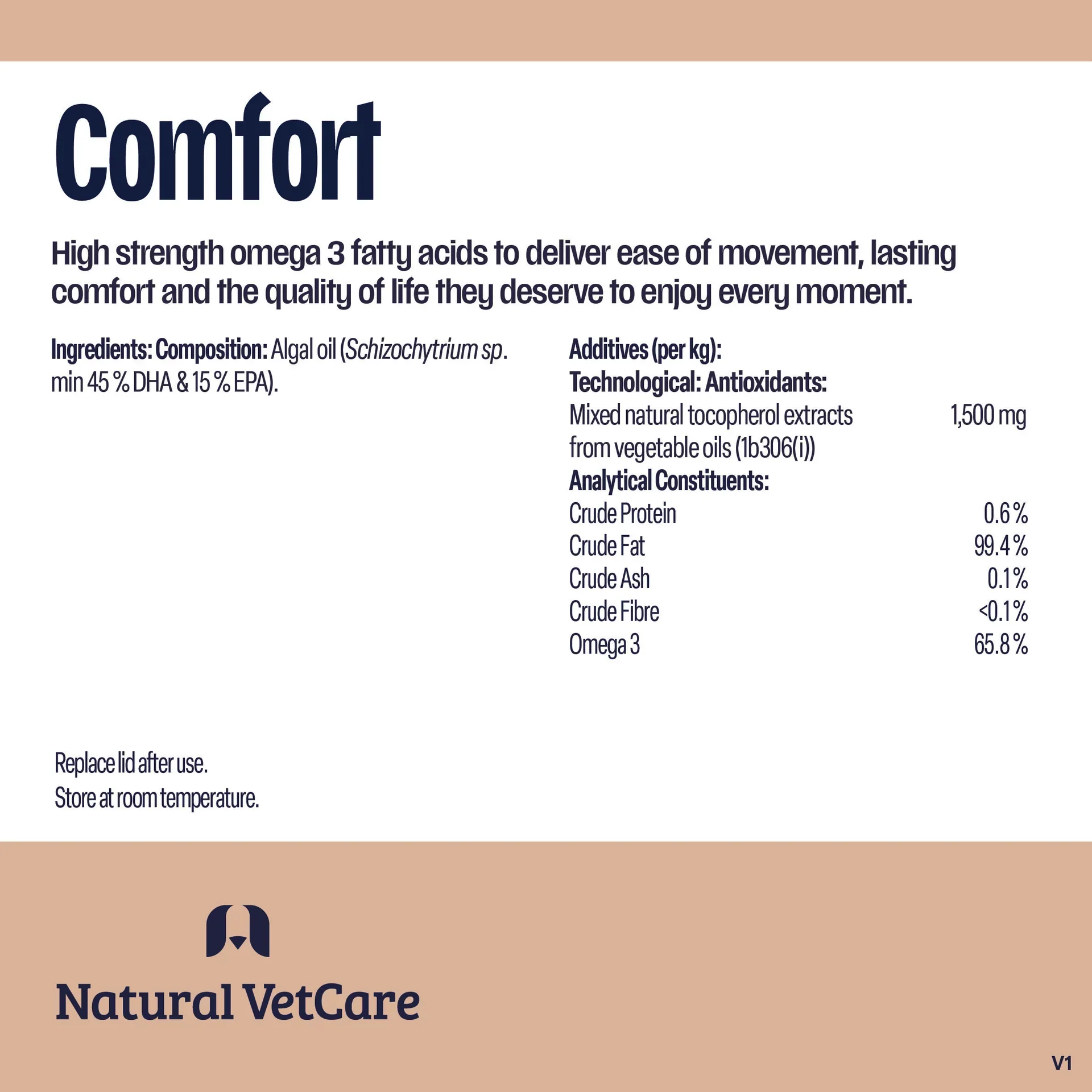 Natural Vet Care Comfort Joint Liquid for Dogs - Image 3